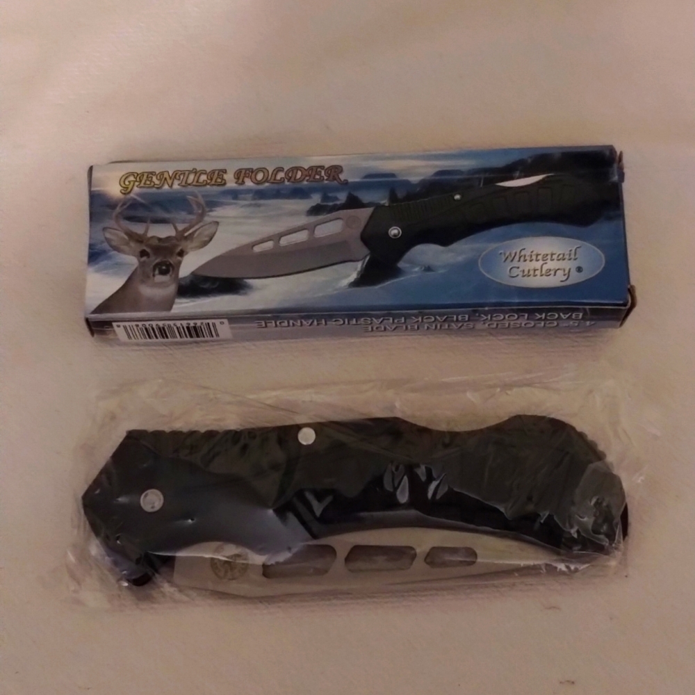 GENTLE FOLDER WHITETAIL CUTLERY